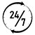 24/7 Availability